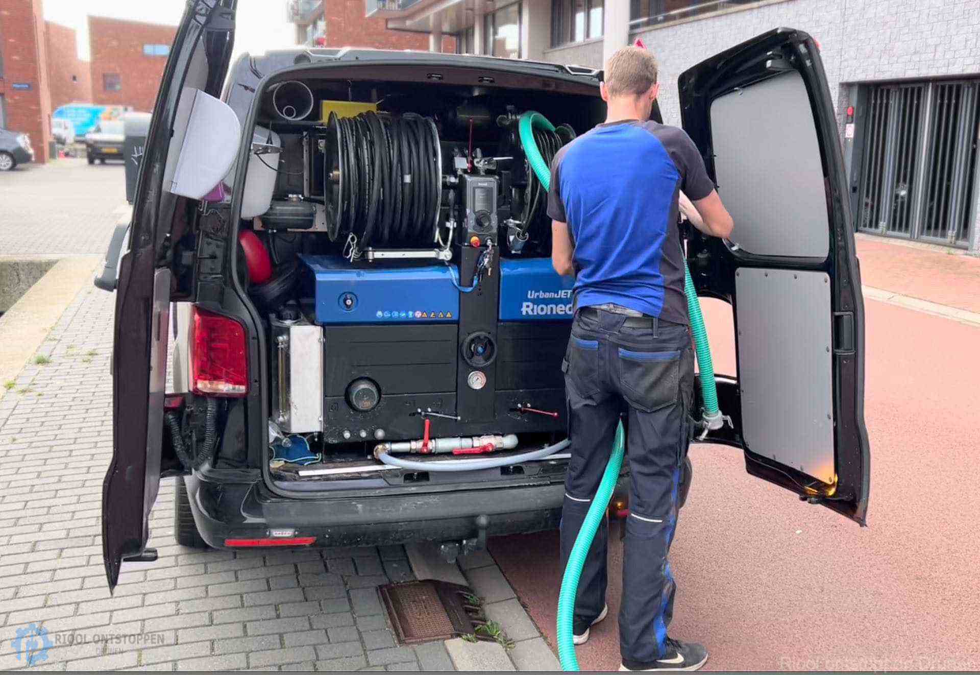 Riool Hogedruk Machine Drunen Riool Hogedruk Machine Drunen